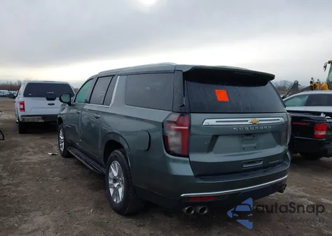 2023 Chevrolet Suburban 4Wd Premier z USA, uszkodzony, nr VIN 1GNSKFKD7PR362443